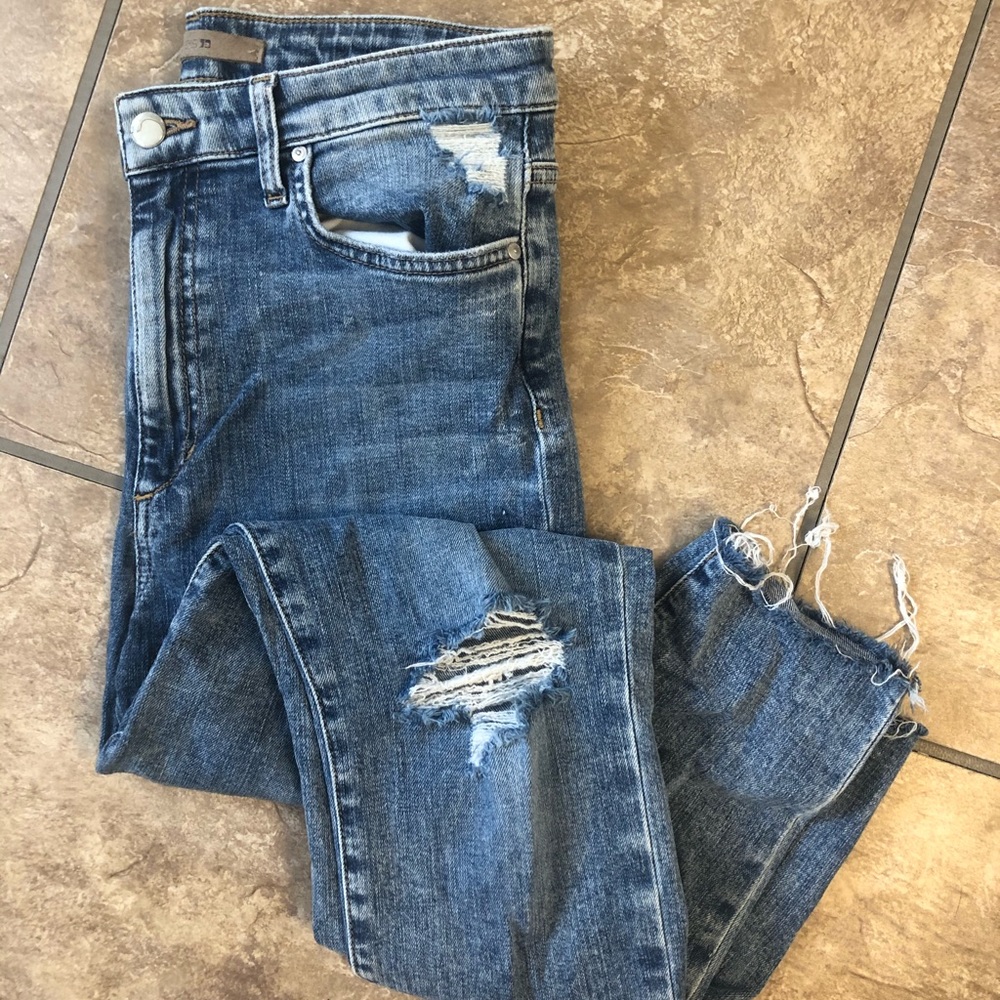 Joe’s Jeans- high rise skinny ankle